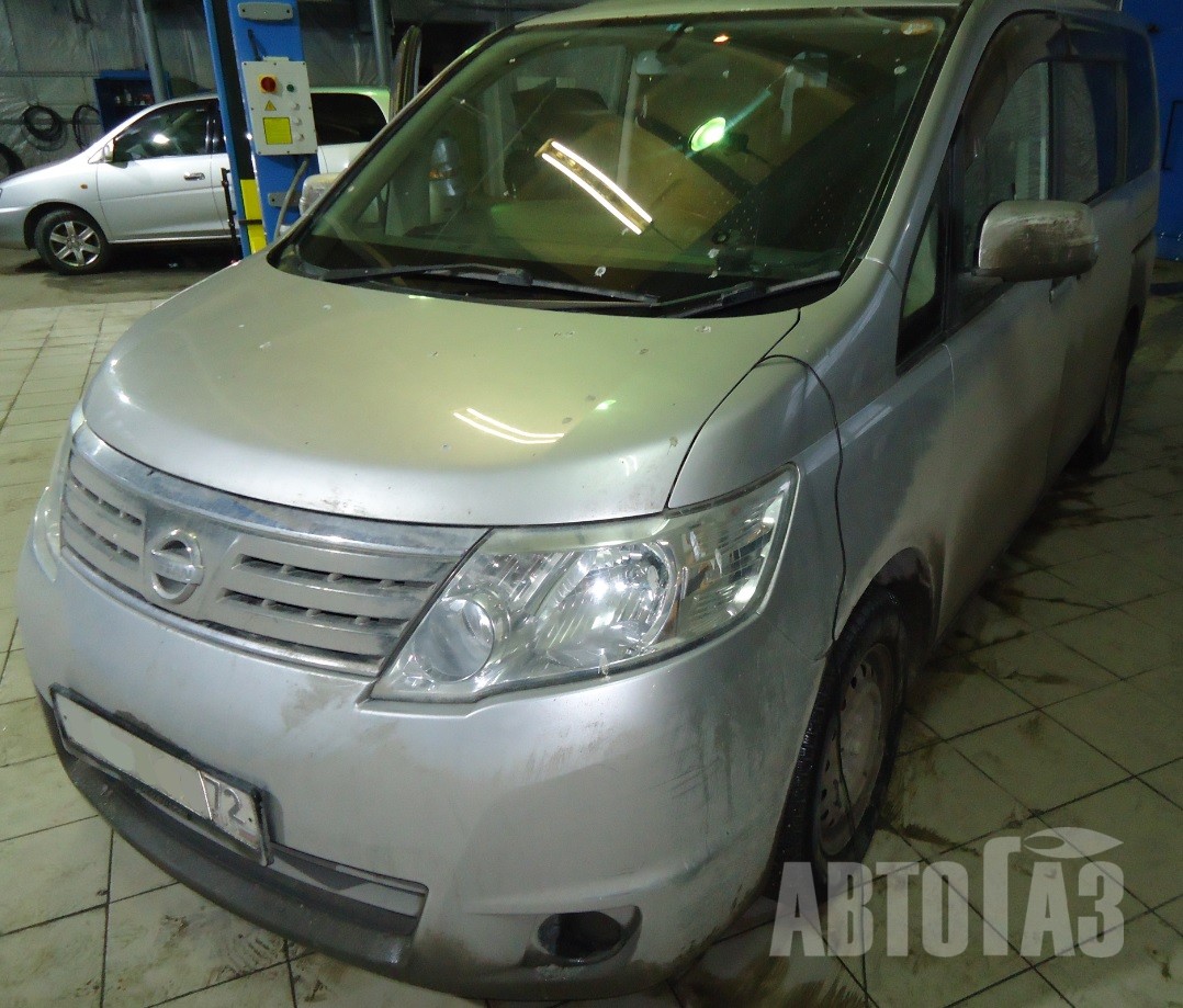 Установка ГБО на Nissan Serena C25 | 